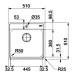 Мойка Franke BCX 210-51 TL, стоп-вент. (127.0688.779)