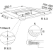 Варочная панель Franke FSM 654 I B BK (108.0606.108) индукционная