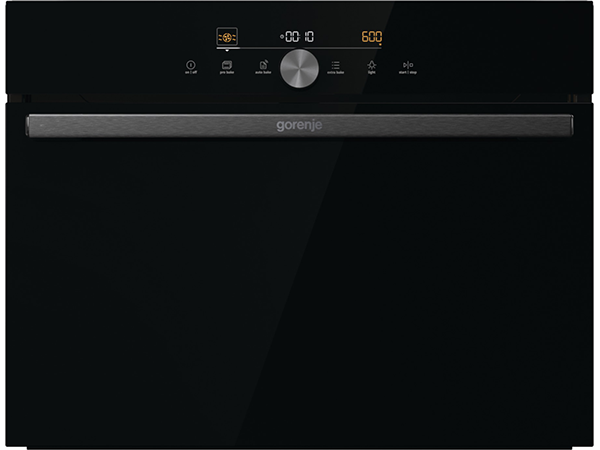 Духовой шкаф Gorenje BCM4547DG компактный с СВЧ