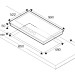 Варочная панель Bertazzoni P905CMODGNE газовая