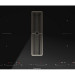 Варочная панель Kuppersbusch KMI 8590.0 SR Black Chrome индукционная с вытяжкой