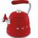 Чайник со свистком SMEG CKLW2001RD красный
