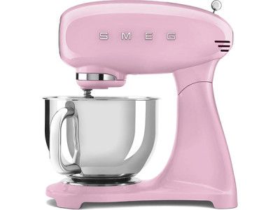 Планетарный миксер SMEG SMF05PKEU розовый