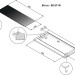 Варочная панель Falmec PIANO INDUZIONE BLACK MATT 88x40 Panoramic индукционная