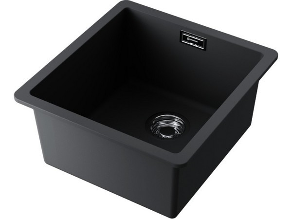 Мойка Omoikiri Kata 40-U-BL Artgranit/черный (4993396)