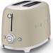 Тостер на 2 ломтика SMEG TSF01MLMEU лунный свет матовый