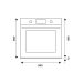 Духовой шкаф Bertazzoni F609HEREKTNE