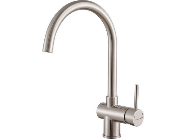 Смеситель Paulmark Bend Be212066-BS (SS), брашированная сталь