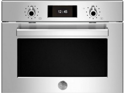Духовой шкаф Bertazzoni FPRO4077MTX3 компактный с СВЧ