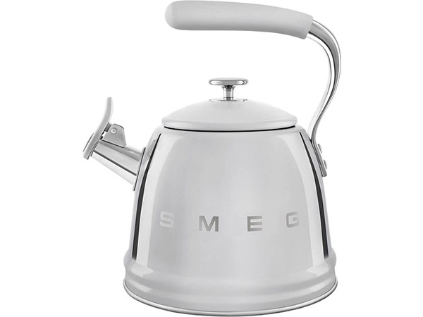 Чайник со свистком SMEG WKF01SS нержавеющая сталь