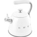 Чайник со свистком SMEG WKF01WH белый
