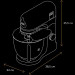 Кухонная машина Kenwood KMX750.RD