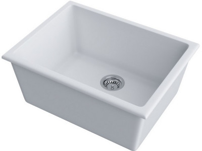 Мойка Omoikiri Okinoshima 61-U/I-WH Natceramic/белый (4997062)