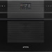 Духовой шкаф SMEG SO4102M1B3 компактный с СВЧ